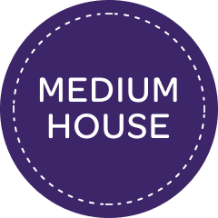 Medium house badge