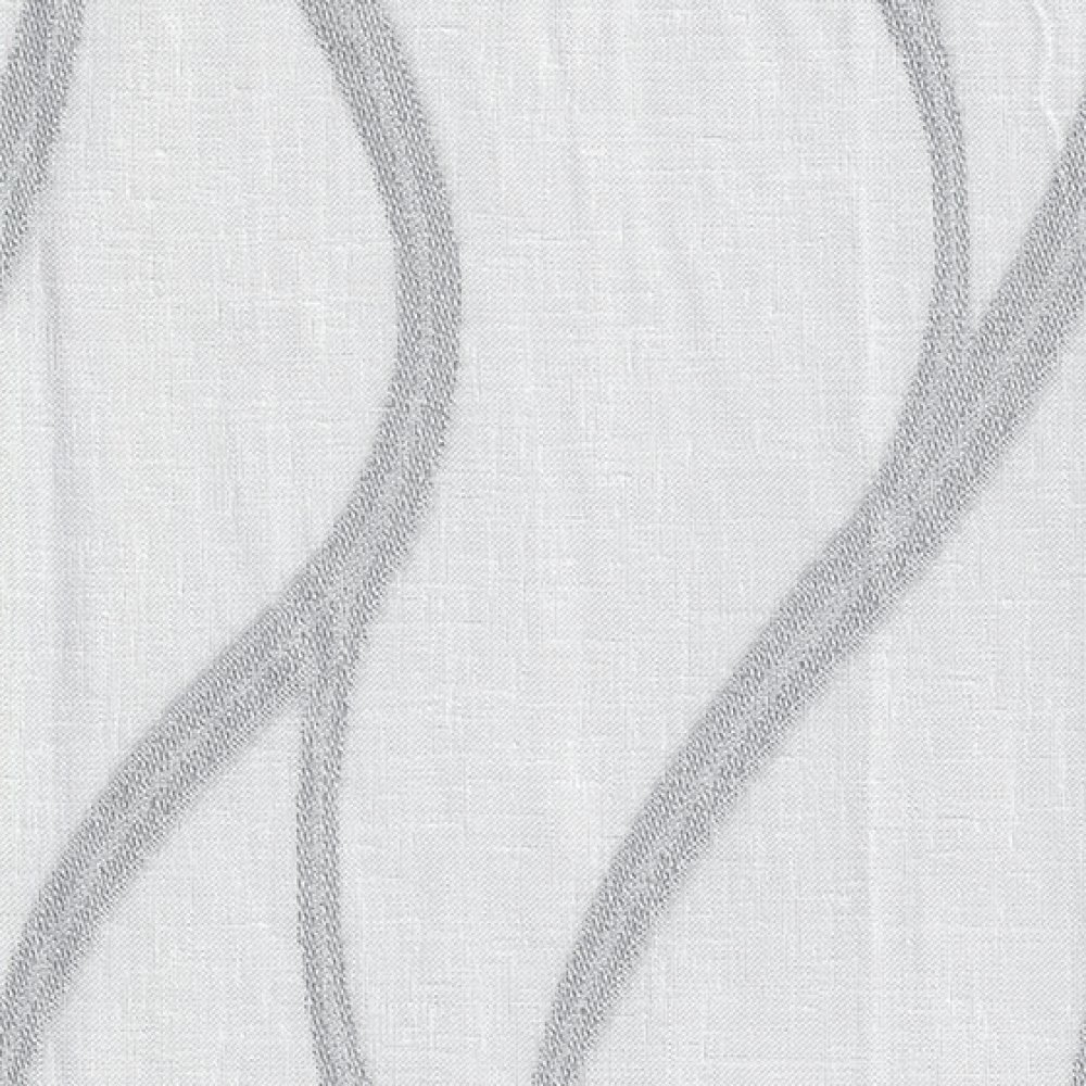 Emerge roller blind fabric in silver