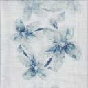 Posy roller blind fabric in dew