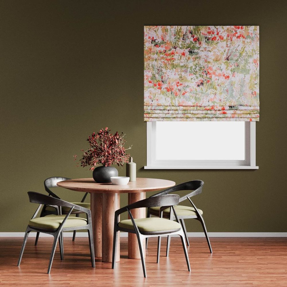 Furano fabric in rose