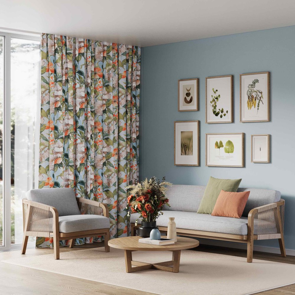 Bowood fabric in powder