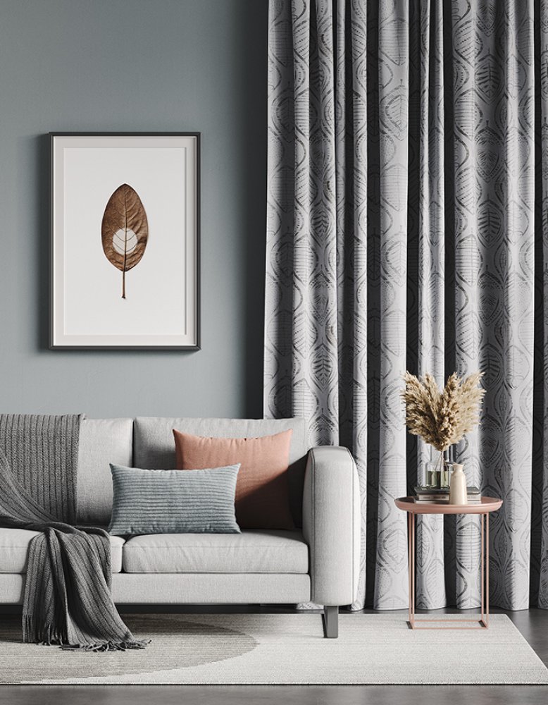 Enchanted roller blind in mist