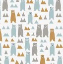 Explorer fabric in teddy