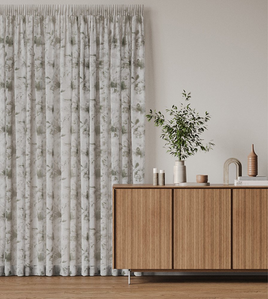 Flora fabric in sand