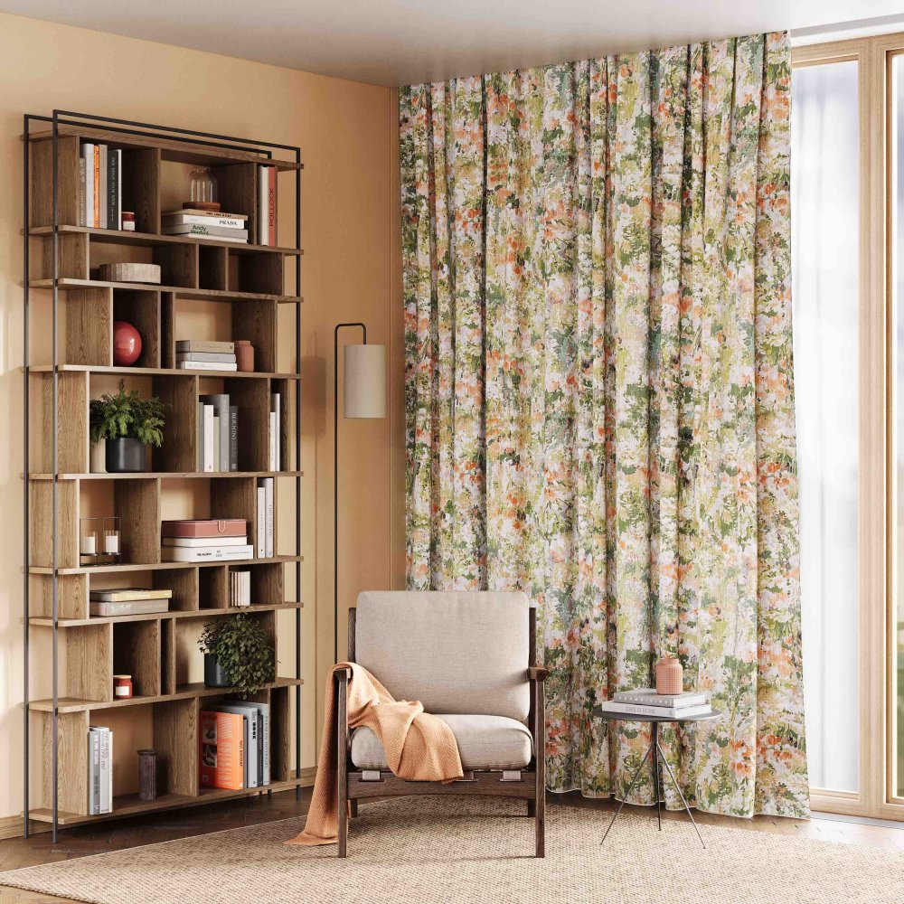 Furano fabric in peach