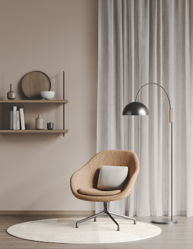 Pure fabric in dove