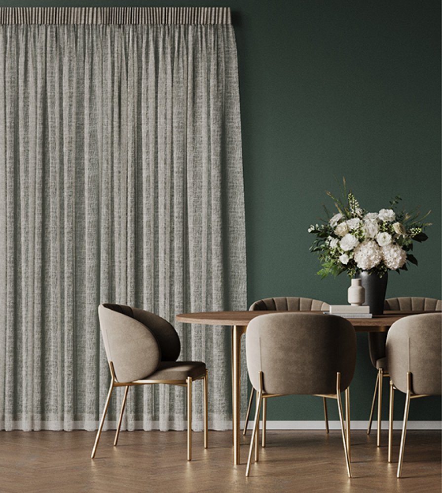 Satori fabric in parchment
