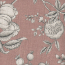 Tropical Bonanza fabric swatch in lemonade pink