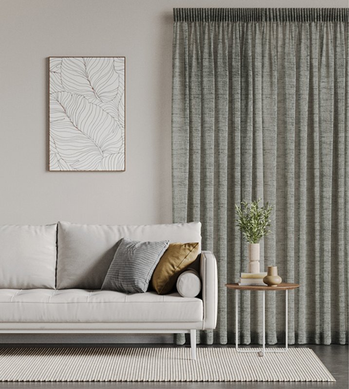 Beachland roller blind in mist